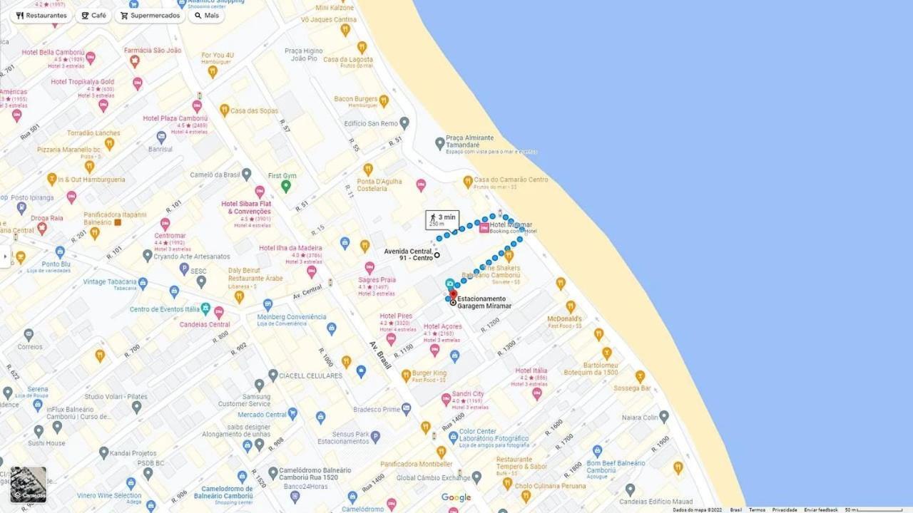Appartamento Clr81 - Calcadao, 1 Dorm Climatizado, Garagem Balneário Camboriú Esterno foto